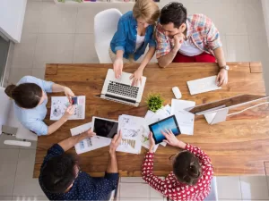 Coworking y trabajo en equipo